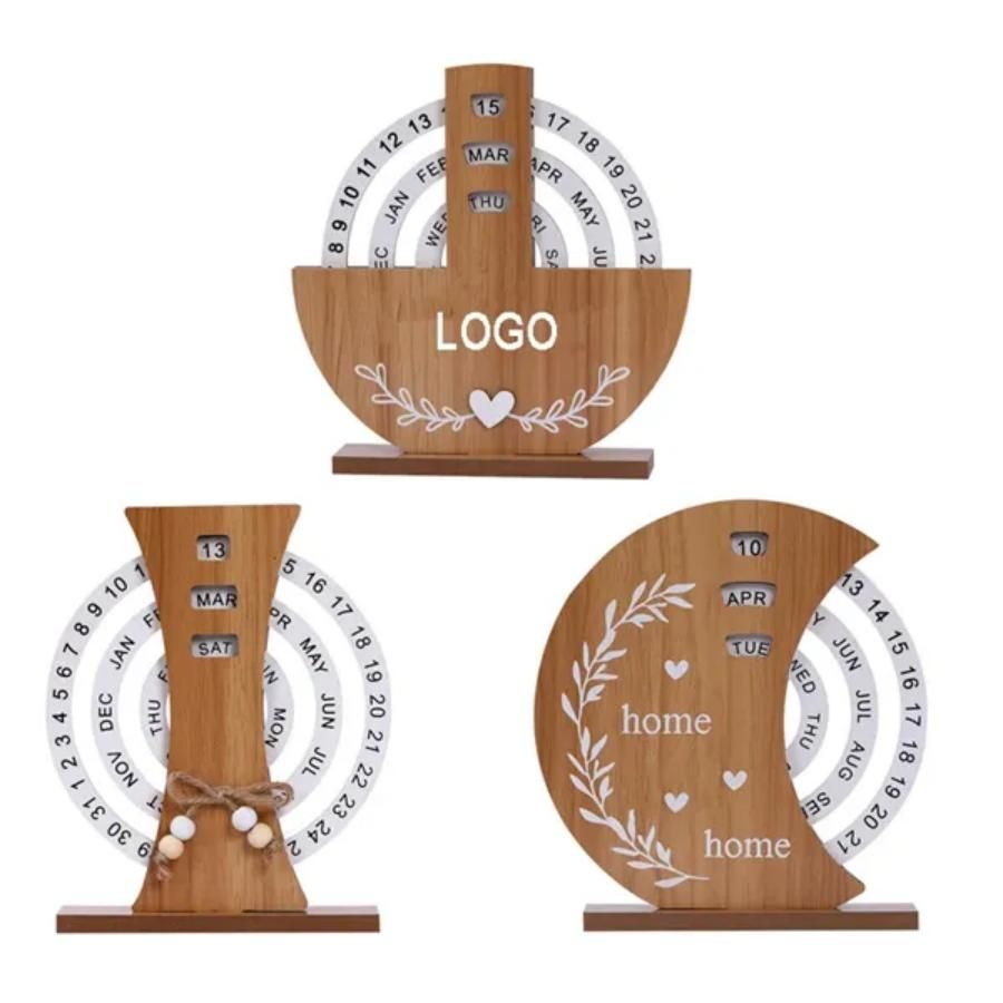Wooden Perpetual Calendar 2
