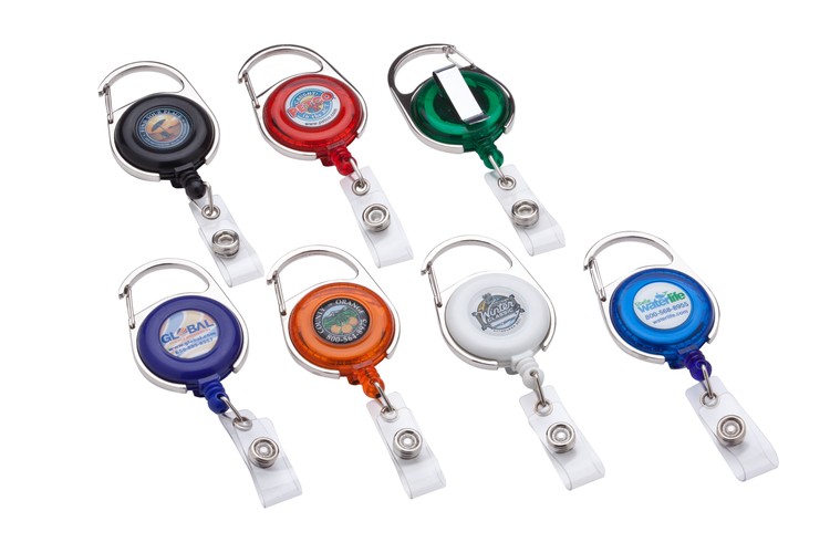 Metal Retractable Badge Holder with Full Color Imprint 2