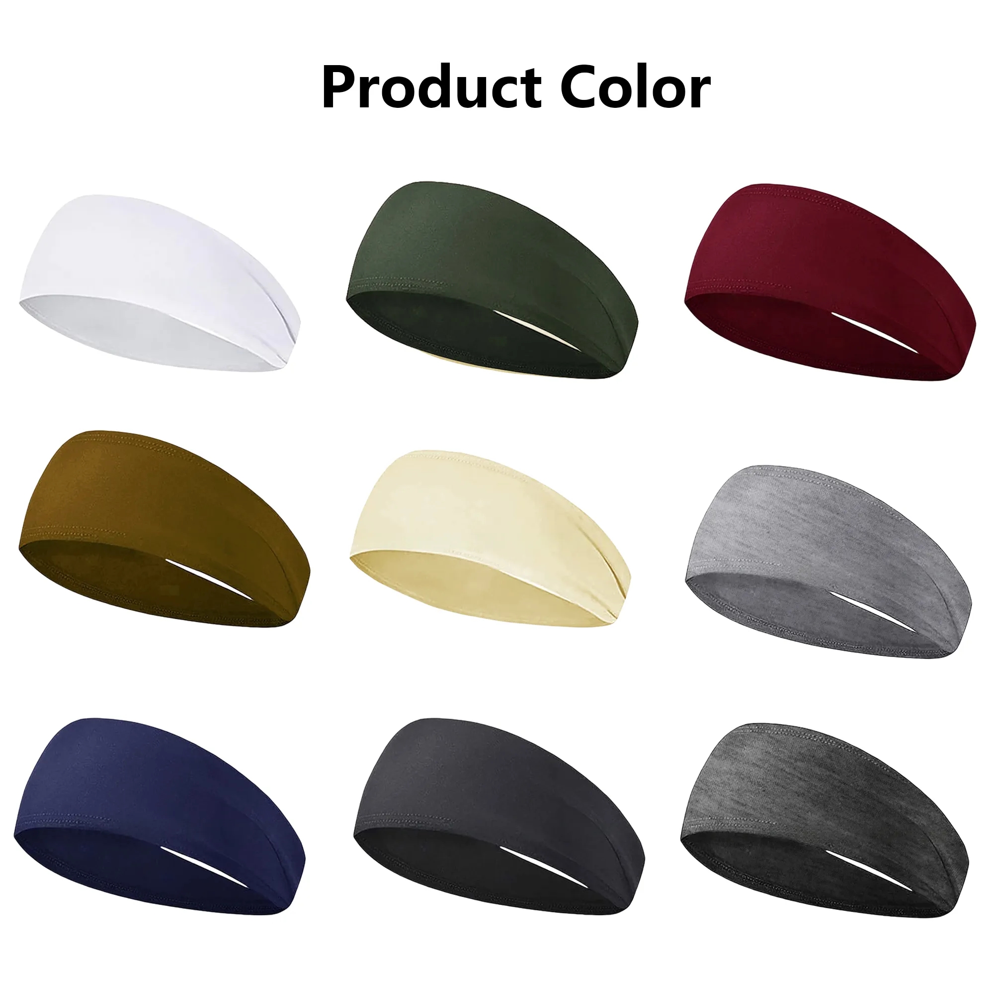 Anti-Slip Sweatproof Sports Headband 7