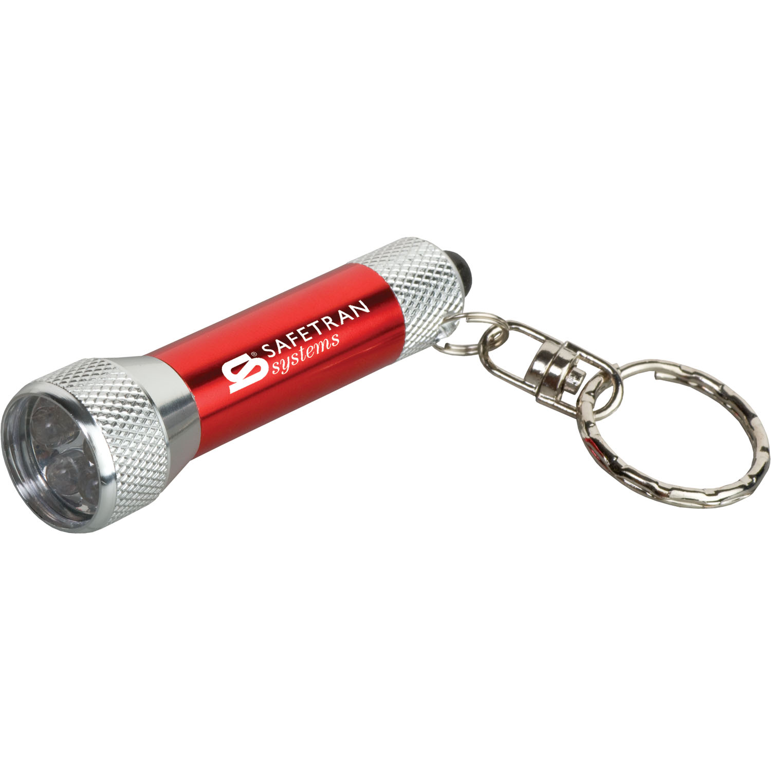 Homestead Metal Flashlight with Key Tag