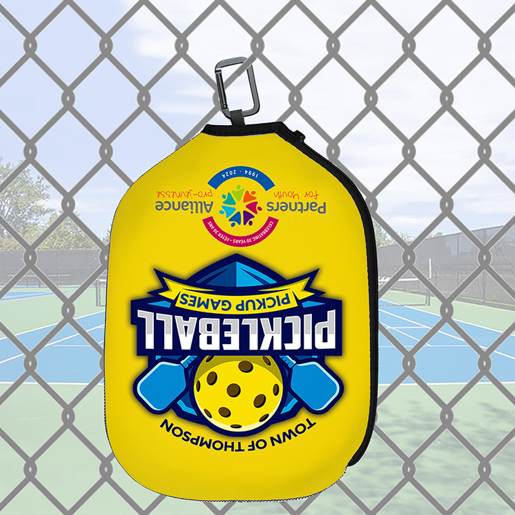 THE KITCHEN" Two-Pocket Pickleball Paddle Cover 14