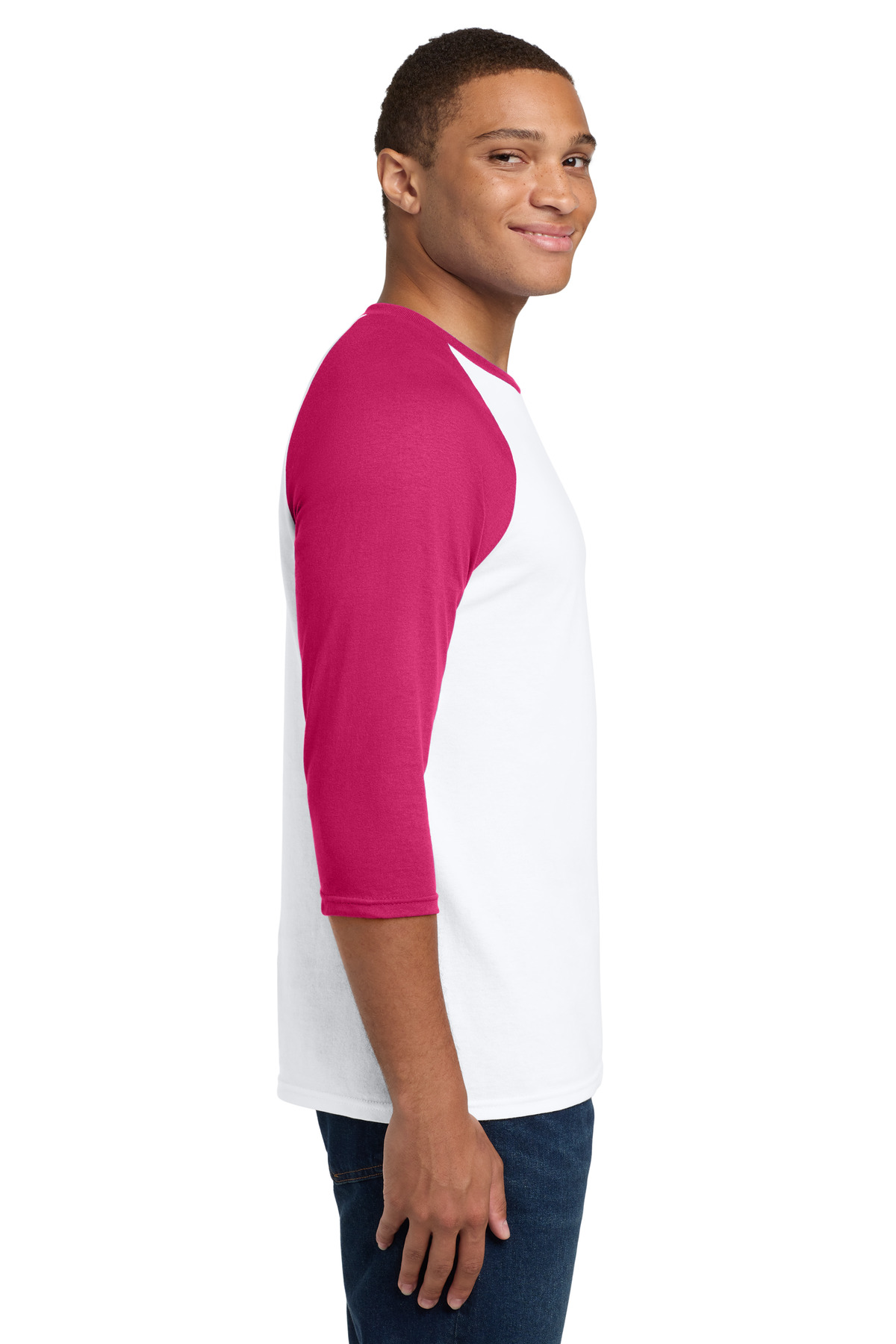 Gildan Heavy Cotton 3/4-Sleeve Raglan T-Shirt. 5700 52