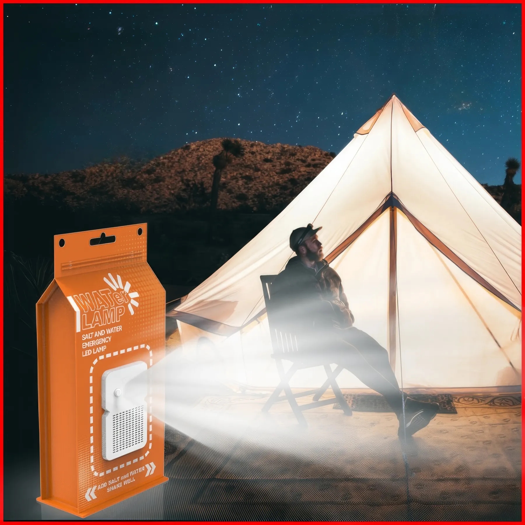 Salt Water Emergency Lighting Outdoor Lamp 6
