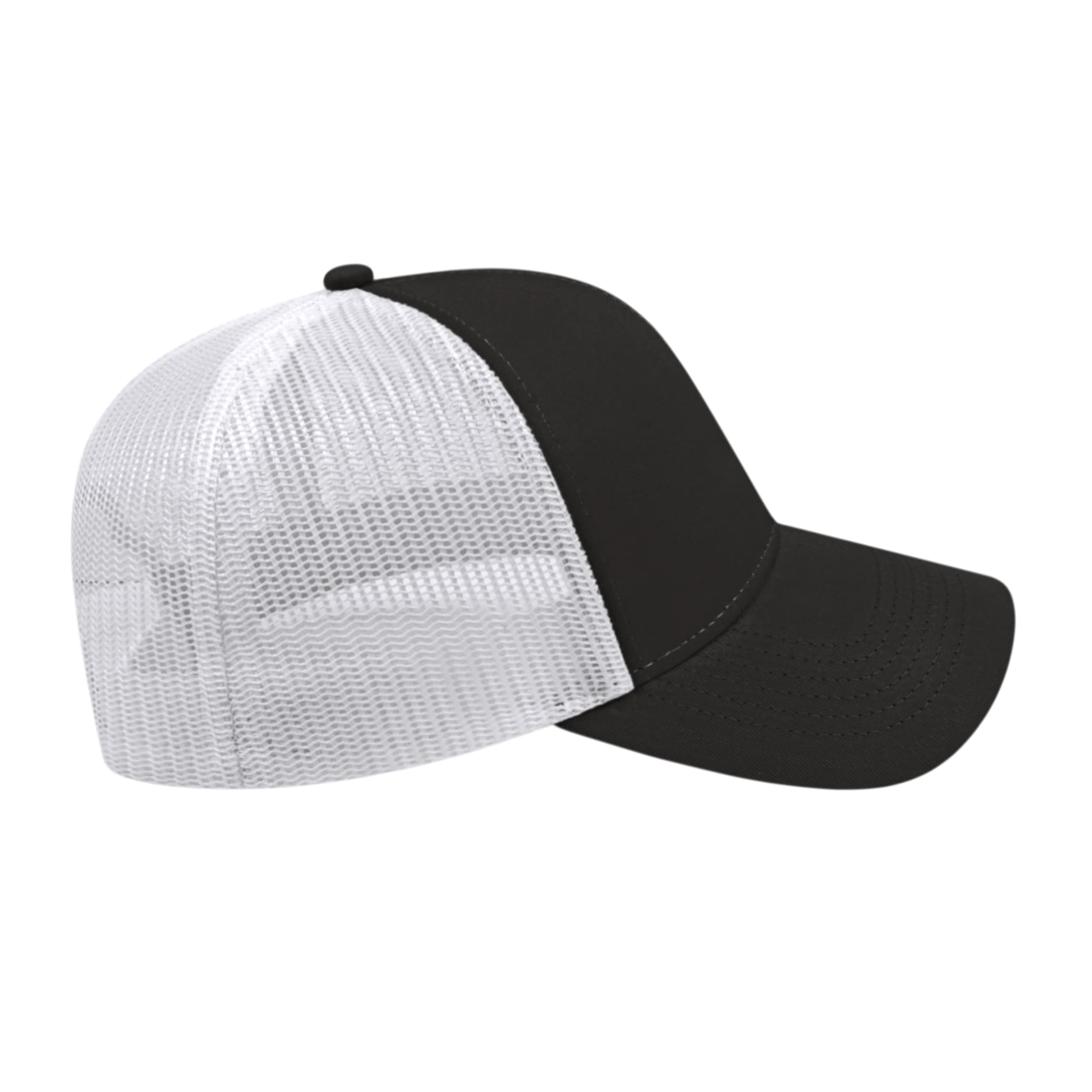 Cap America Two-Tone Trucker Mesh Back Cap 402
