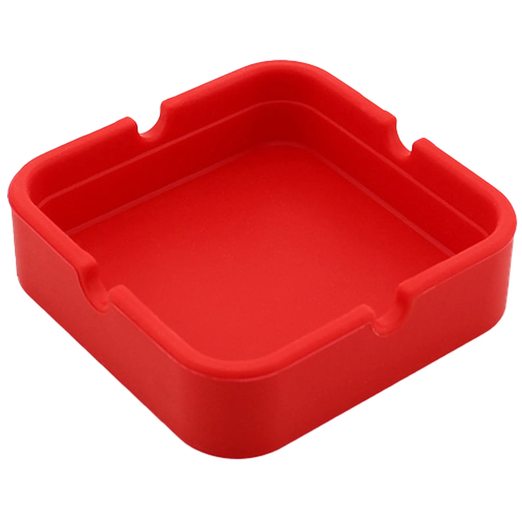 Square Silicone Ashtray For Cigarettes 4