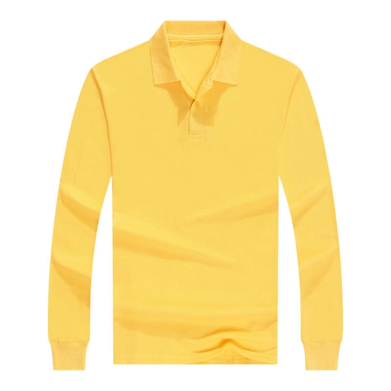 Custom Long-Sleeve Polo Shirts Sweatshirt Tops Pullover 7
