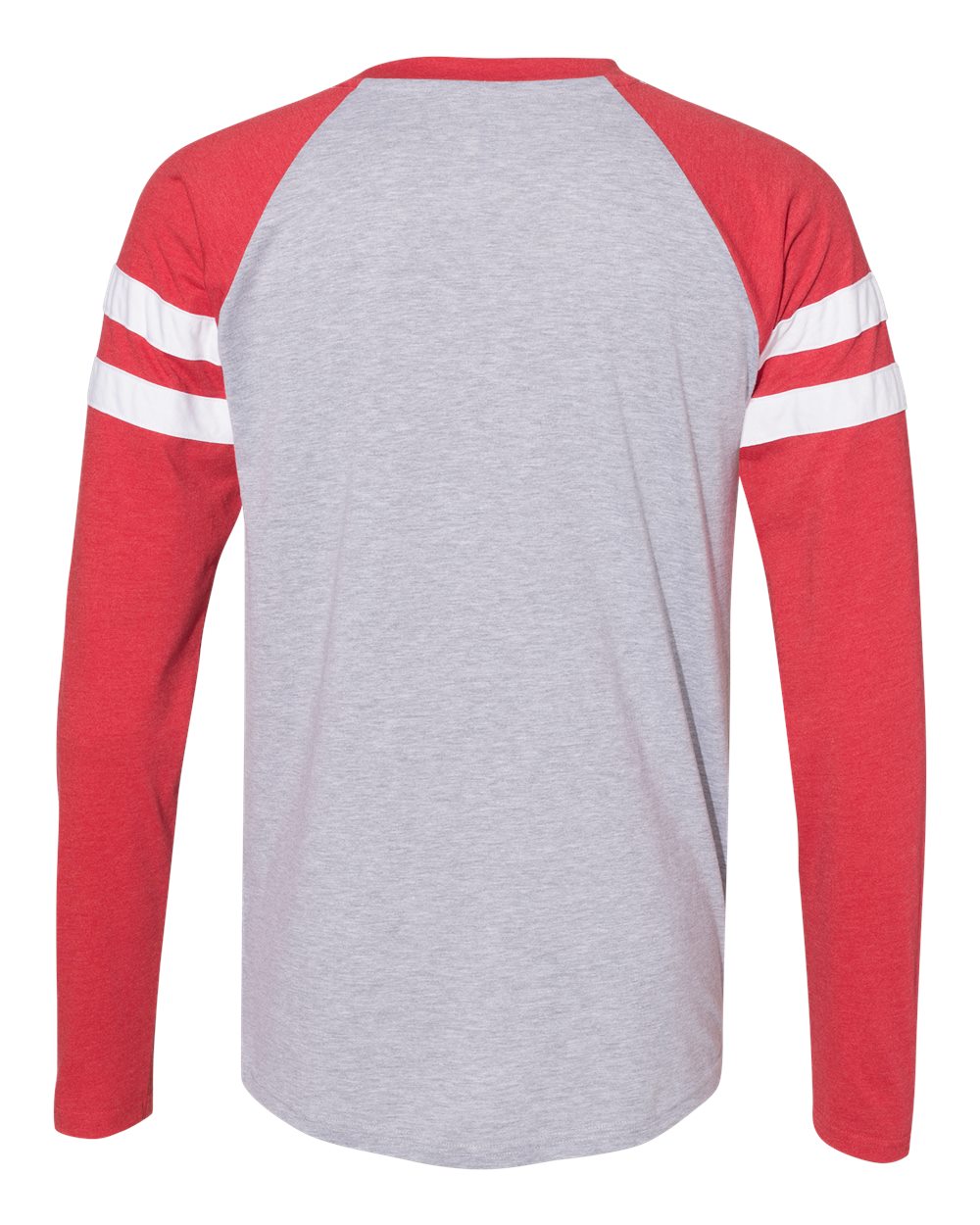 Unisex Fine Jersey Mash Up Long Sleeve Tee - 6934 7