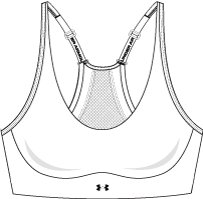 Women's UA Infinity 2.0 Low Sports Bra 2