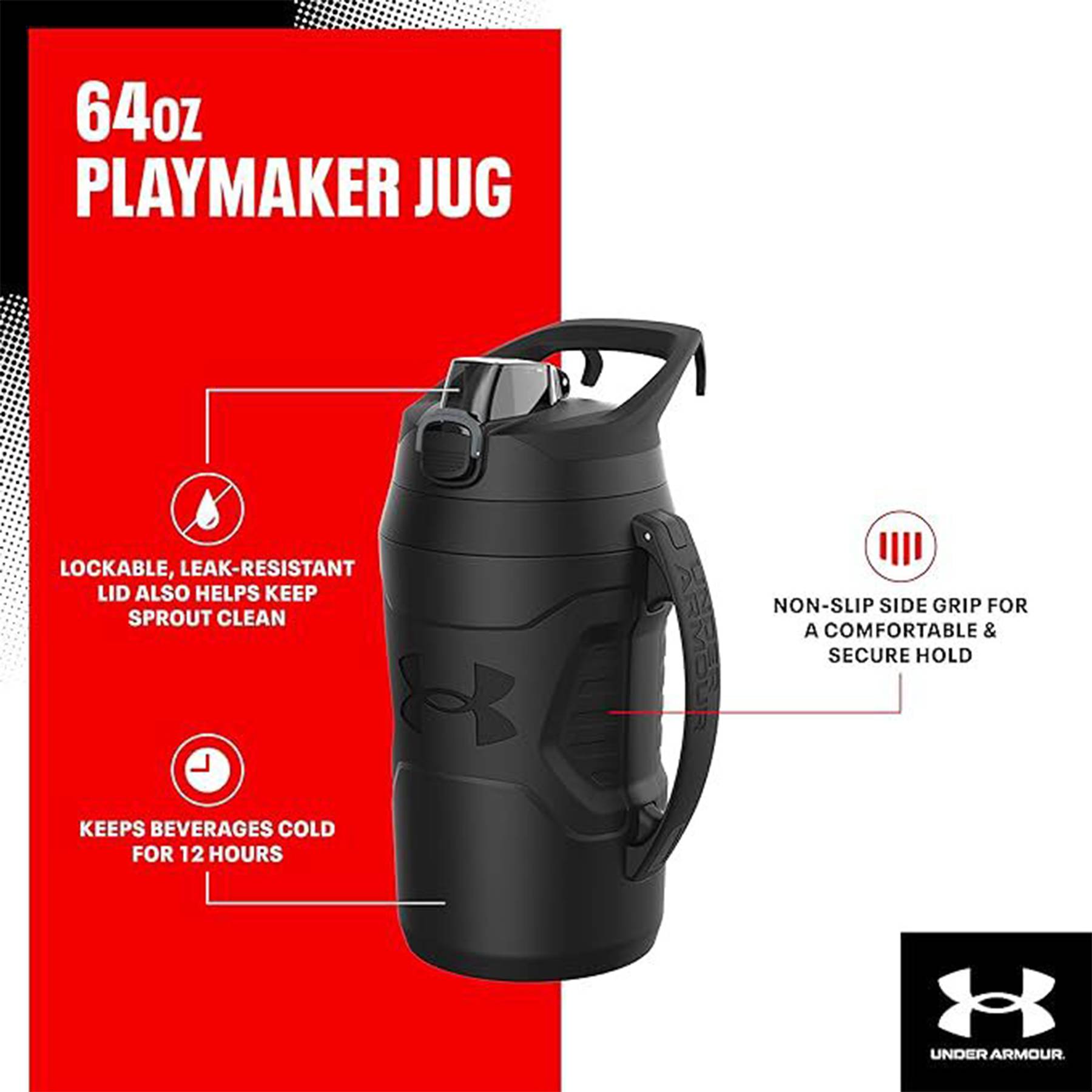 50oz Stainless Steel Vacuum Insulated Bottle w/ Tea Infuser, custom water bottle with logo imprint 3