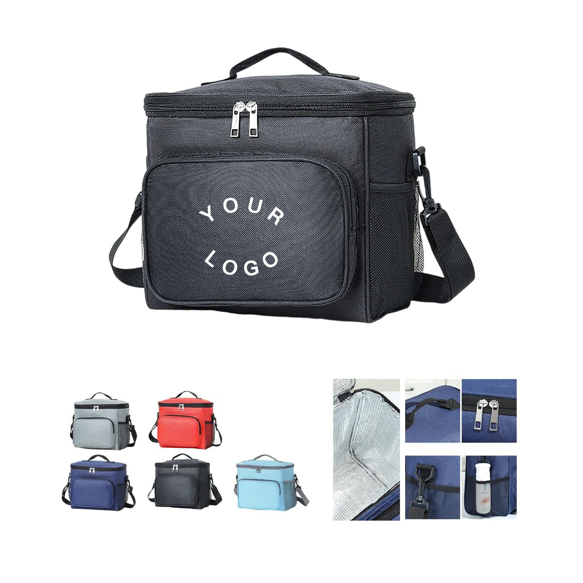 Oxford Picnic Bag for Lunch Storage and Outdoor Meals 3