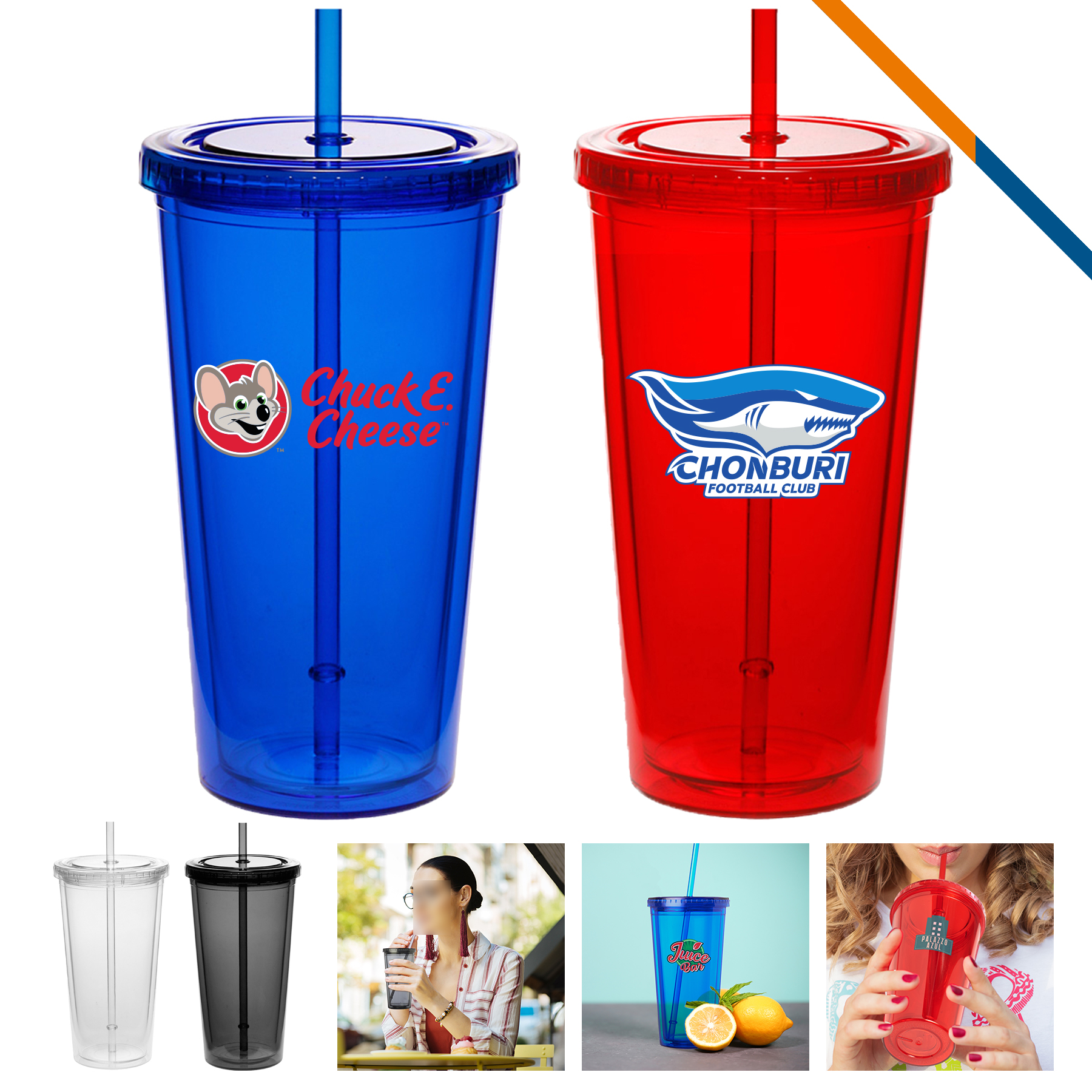 Nuvante Acrylic Tumbler - 20 OZ. 2