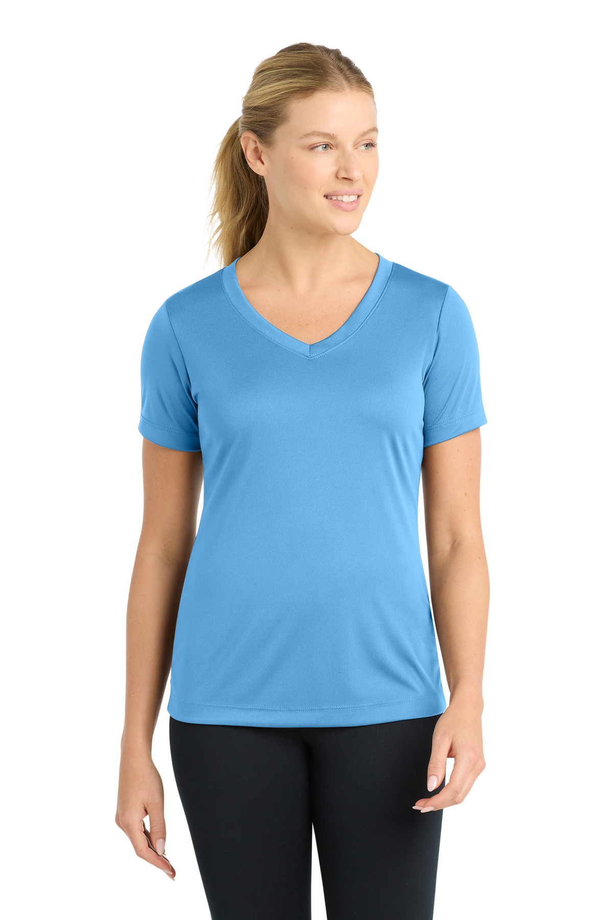 Sport-Tek Women's PosiCharge Competitor V-Neck Tee. LST353 114