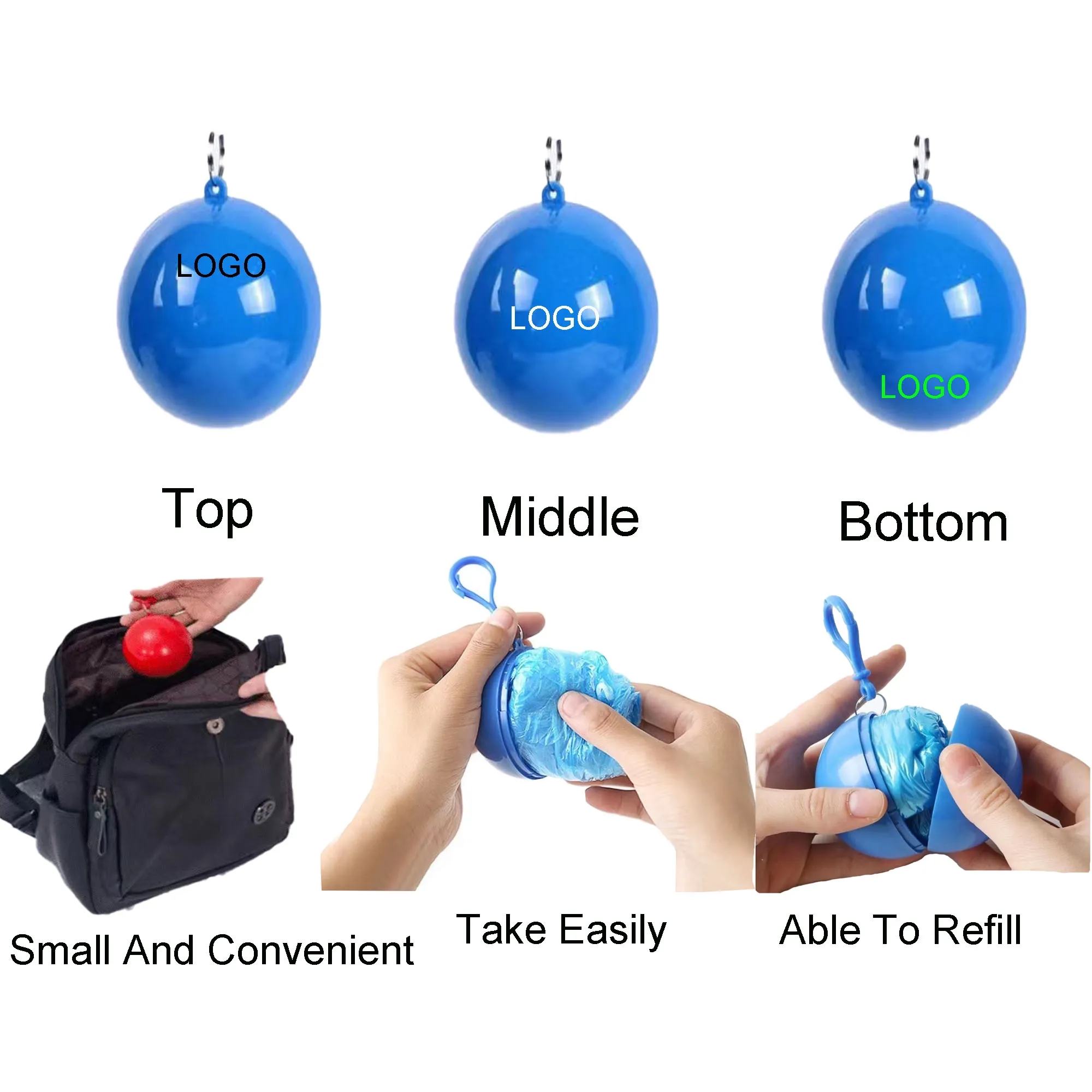 Spot Disposable Raincoat Ball 3