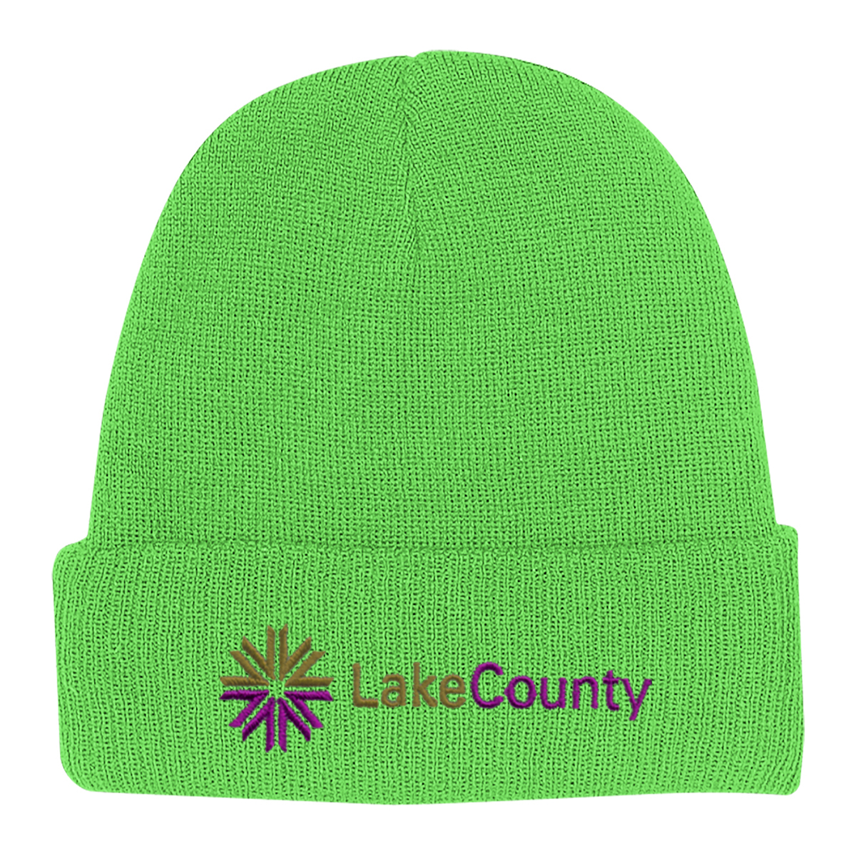 KNIT BEANIE WITH CUFF 2