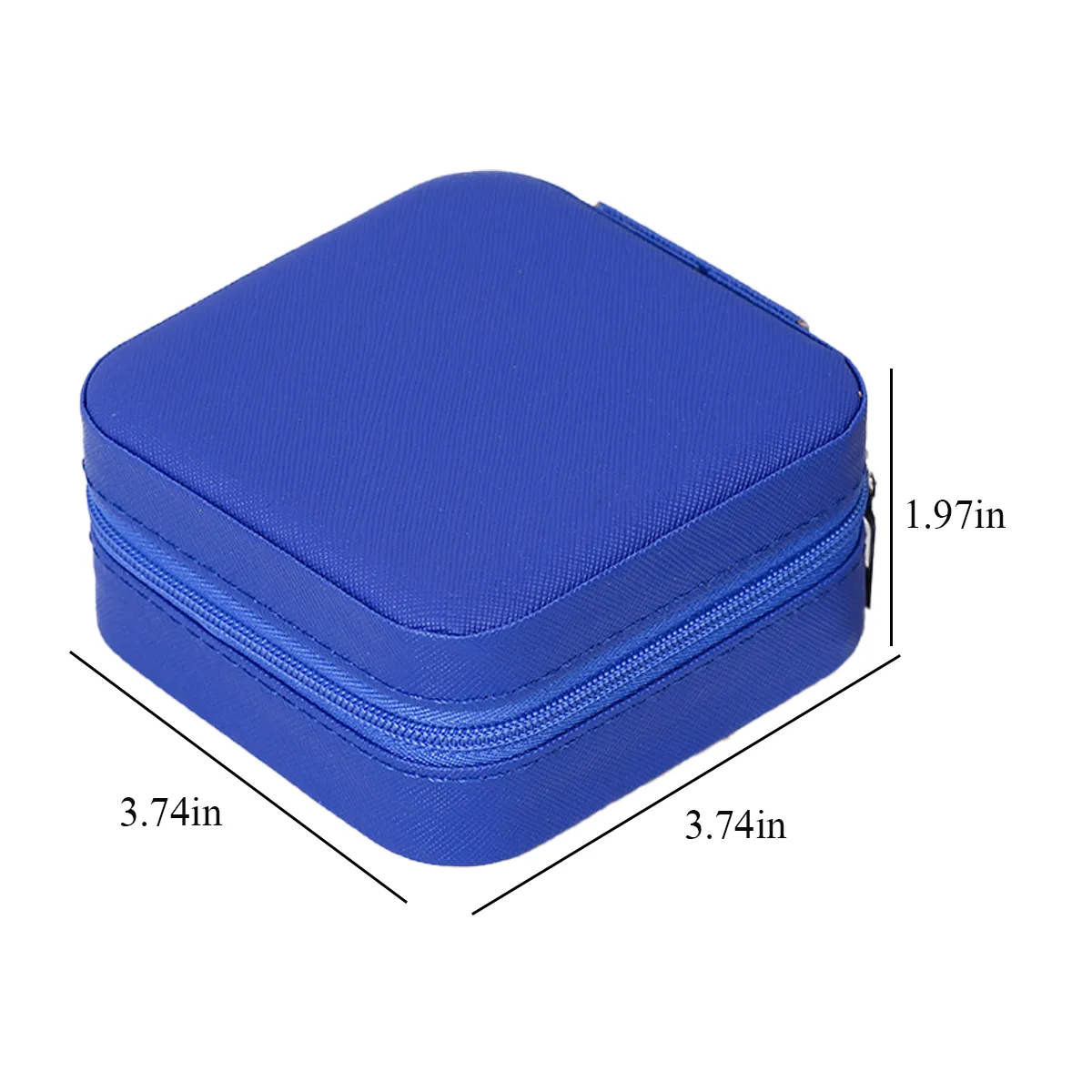 Portable Travel PU Jewelry Box Case Storage Organizer Holder 5