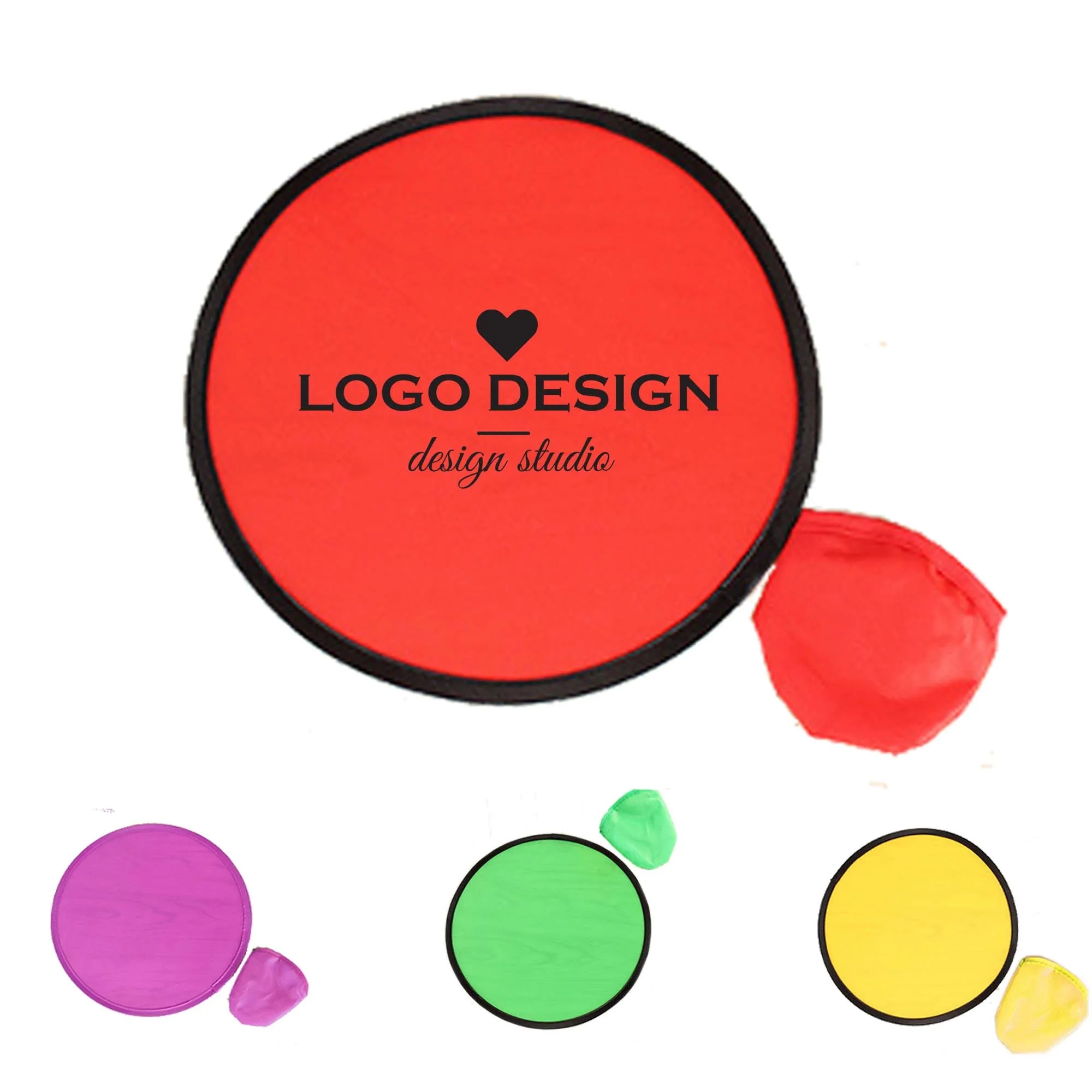 Foldable Flying Disc With Pouch 2