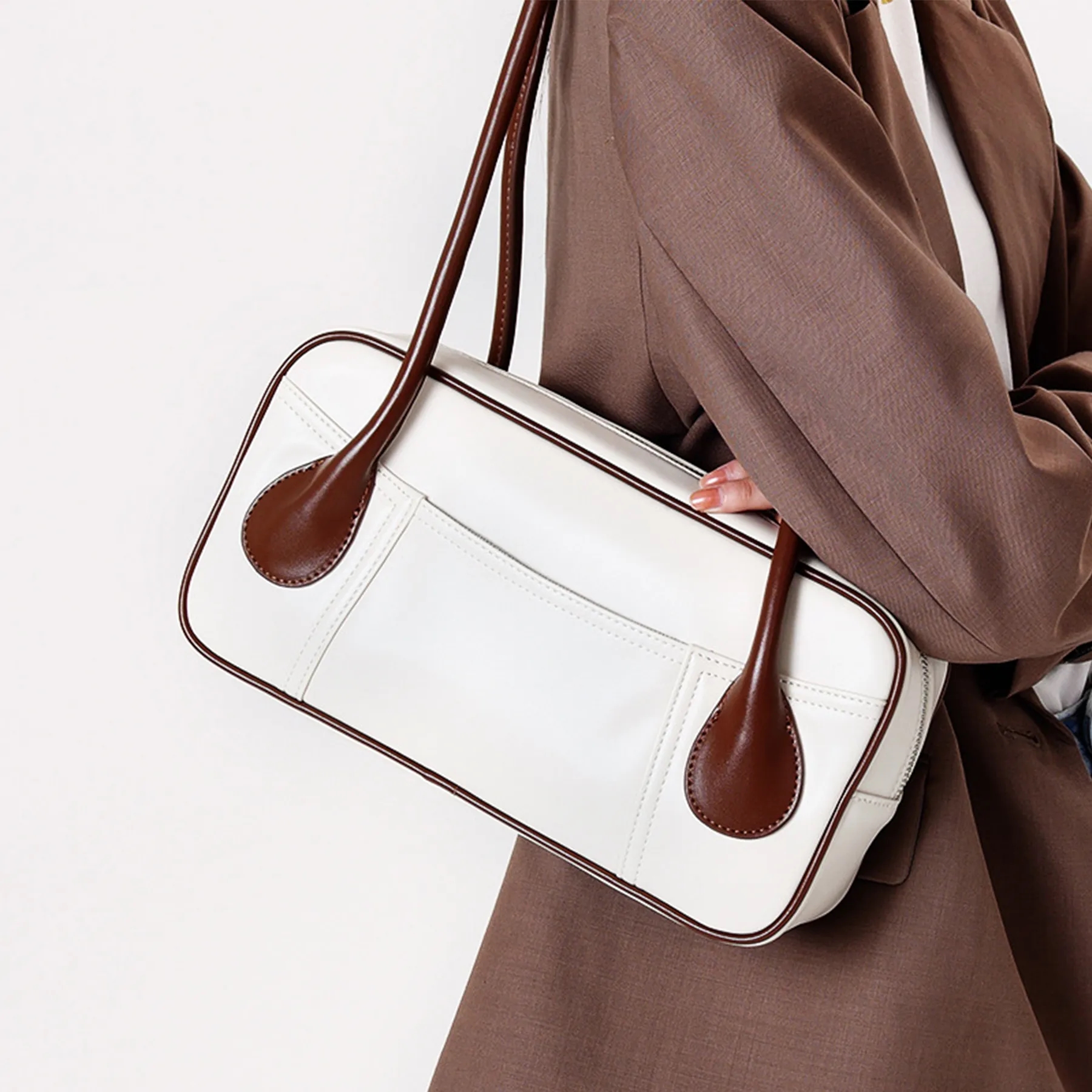 Soft PU Underarm Bag for Women 6