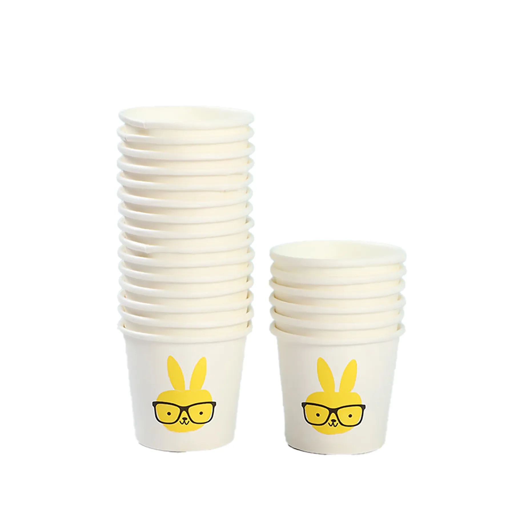 Paper 50 Disposable 30ml Shopping Mall Tasting Cups 7