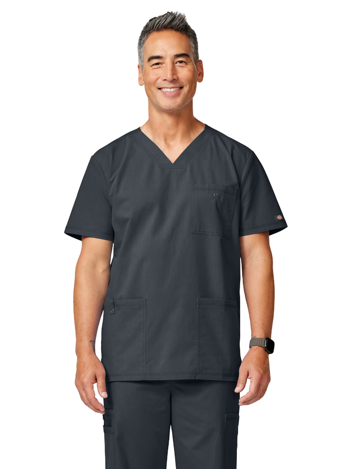 Dickies Medical - Forge - Men's 3-Pocket V-Neck Scrub Top 4