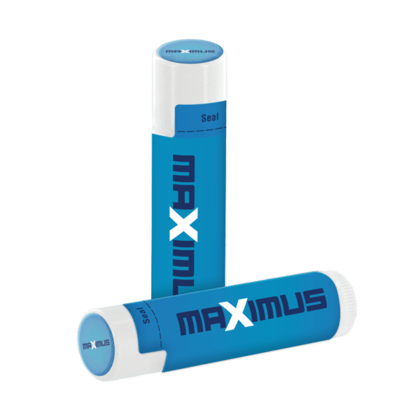 SPF 15 Lip Balm in White Tube and Full Color Dome Lid 3