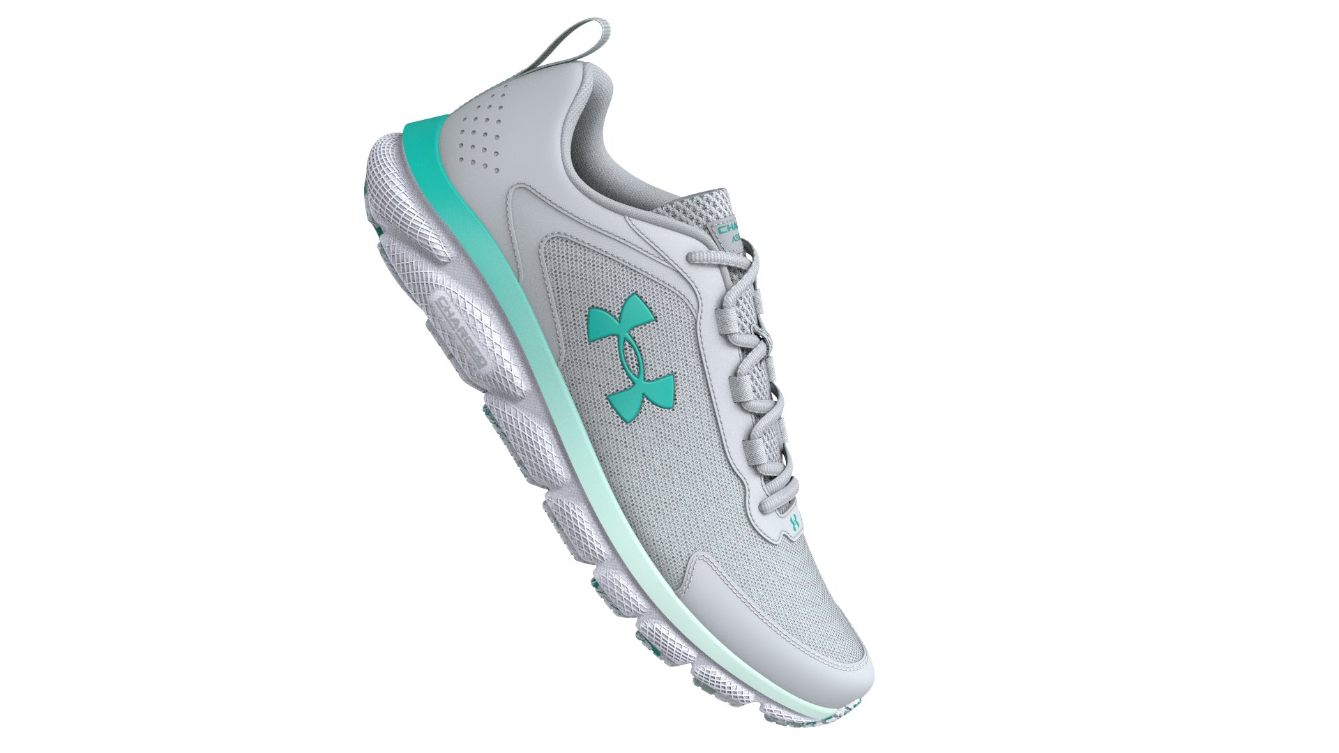 UA Charged Assert 9 Marble Women's Running Shoes 9