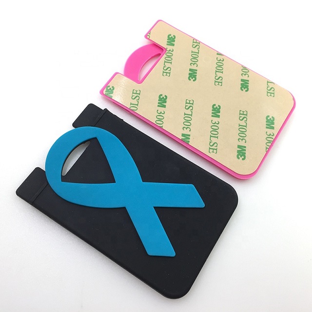 Breast Cancer Awareness Silicone Card Holder 3