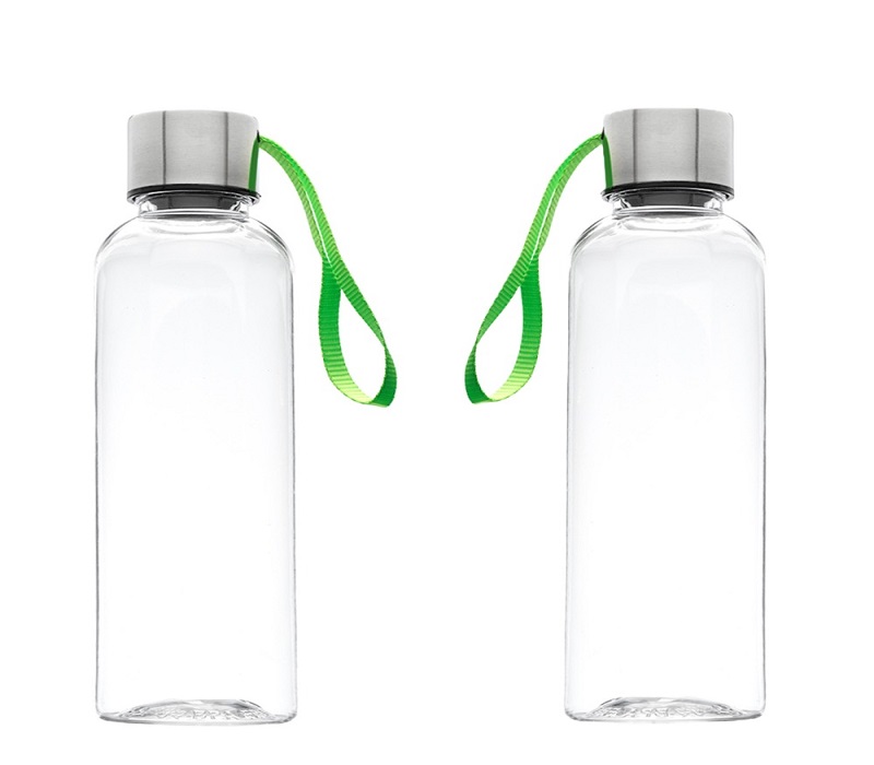Plastic Water Bottle with Strap, 17 oz. 8