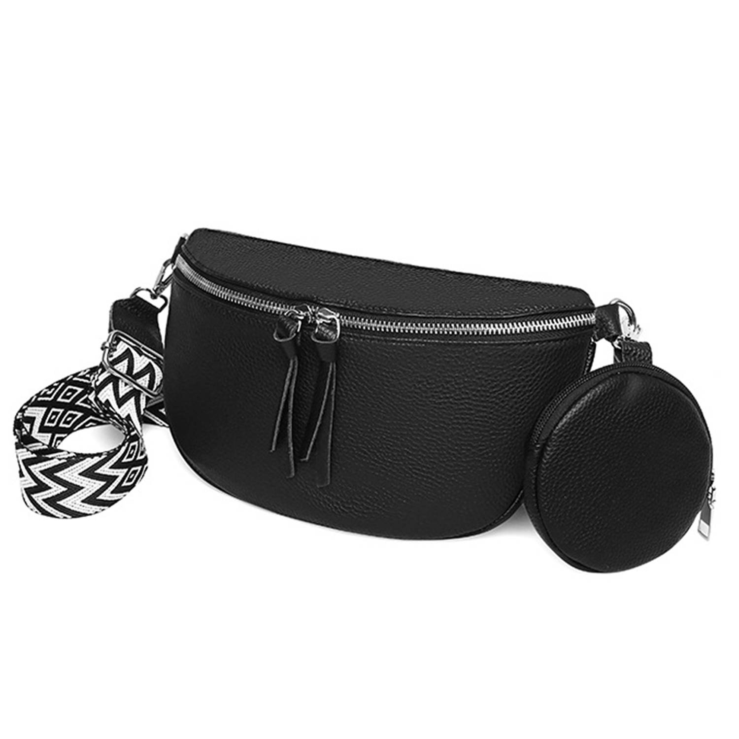 Genuine Leather Shoulder Crossbody Bag 5
