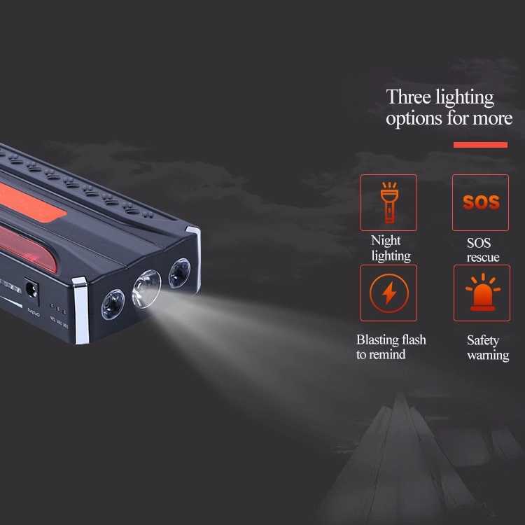 Hot Selling 12000mAh Portable Emergency Car Jump Starter 4