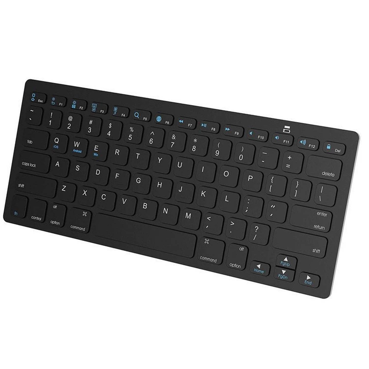 78-Key Slim Portable Bluetooth Keyboard 3