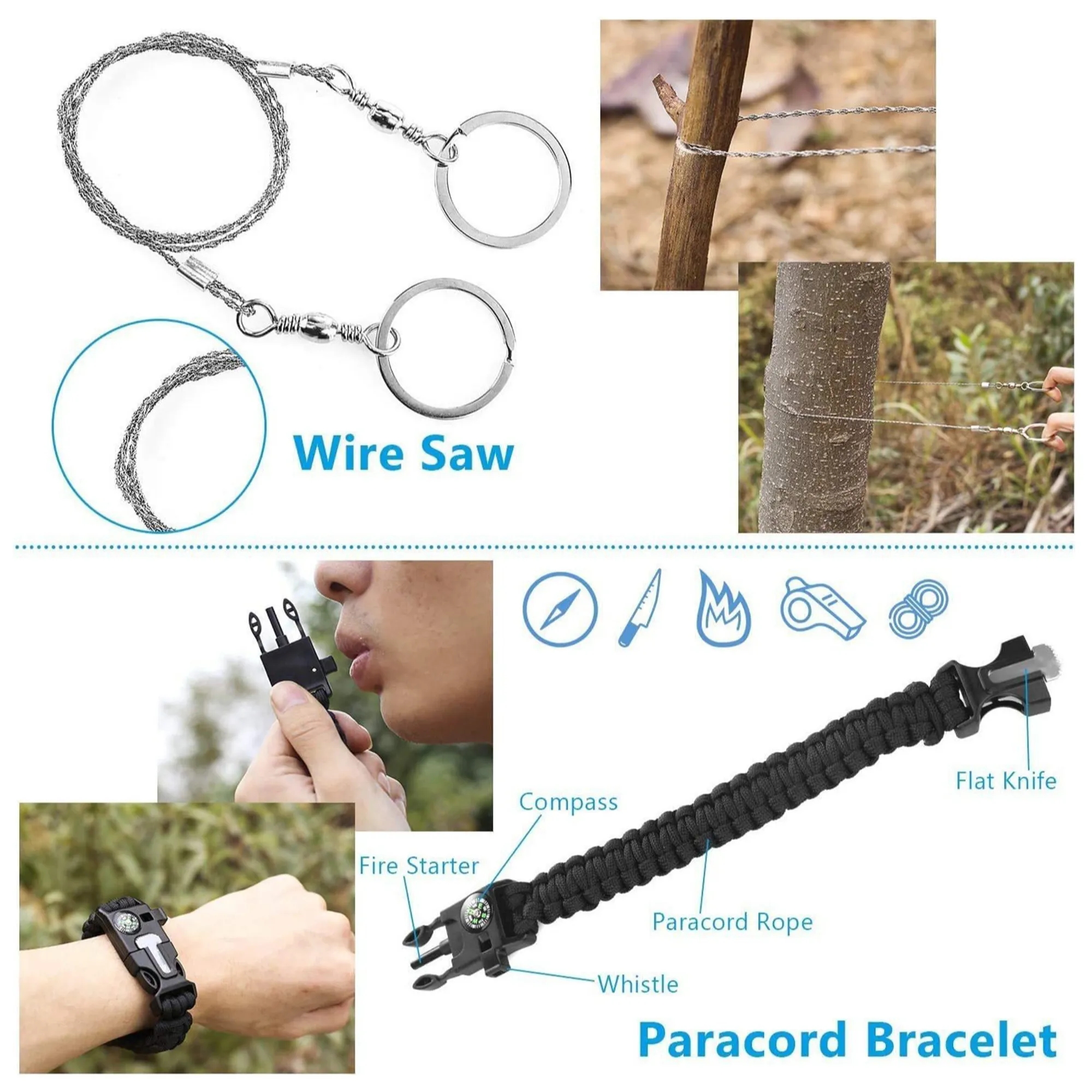 Outdoor Survival Kit 15 in 1 8