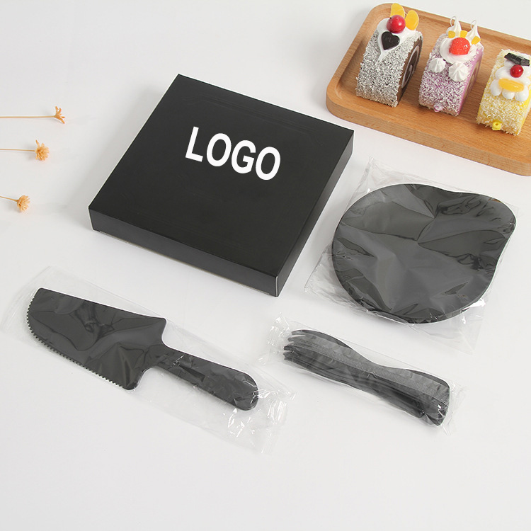 Disposable Plastic Cake Cutlery Set 5