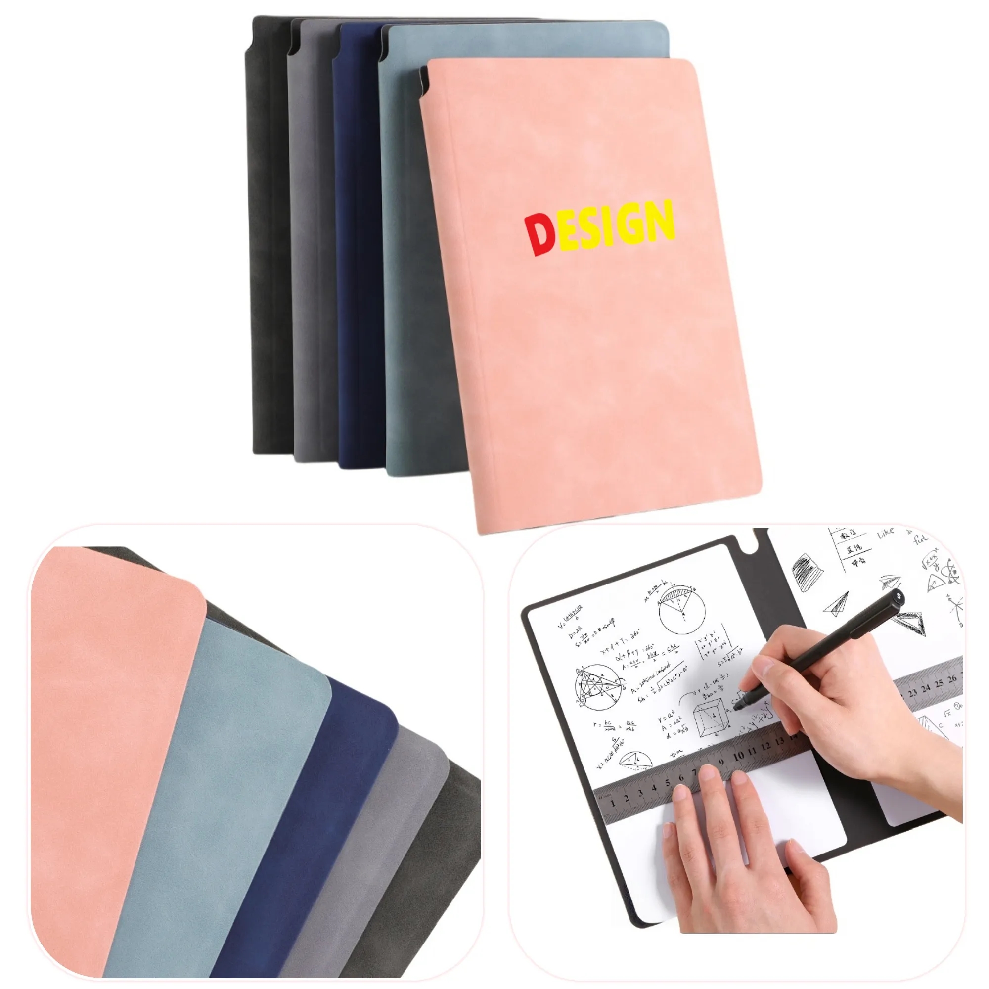 A5 Erasable Whiteboard Notebook