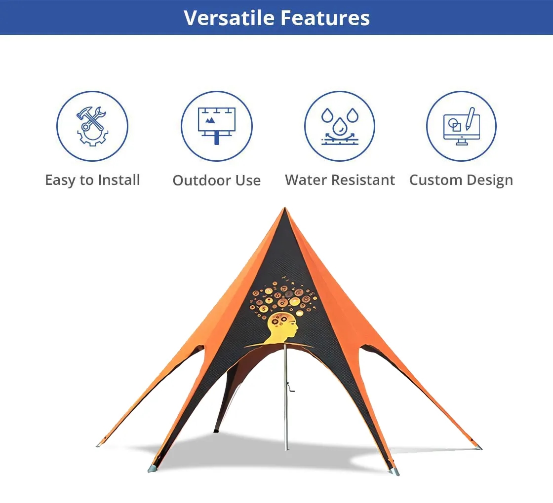 Custom Star Tent (Topper and Frame) 6