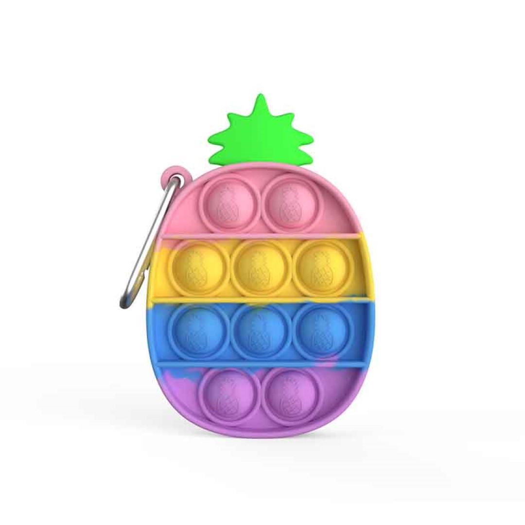 Mini Pop Bubble Sensory Fidget Toys Anxiety Keychain 2