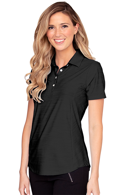 Women's Greg Norman Play Dry® Heather Solid Polo 36