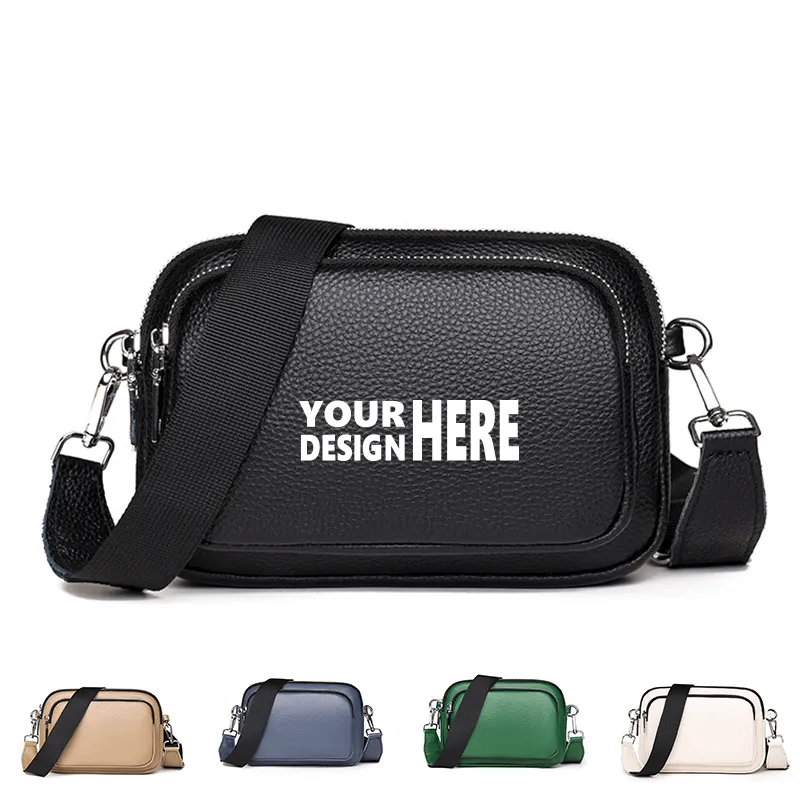 Leather Pocket Crossbody Bag 2