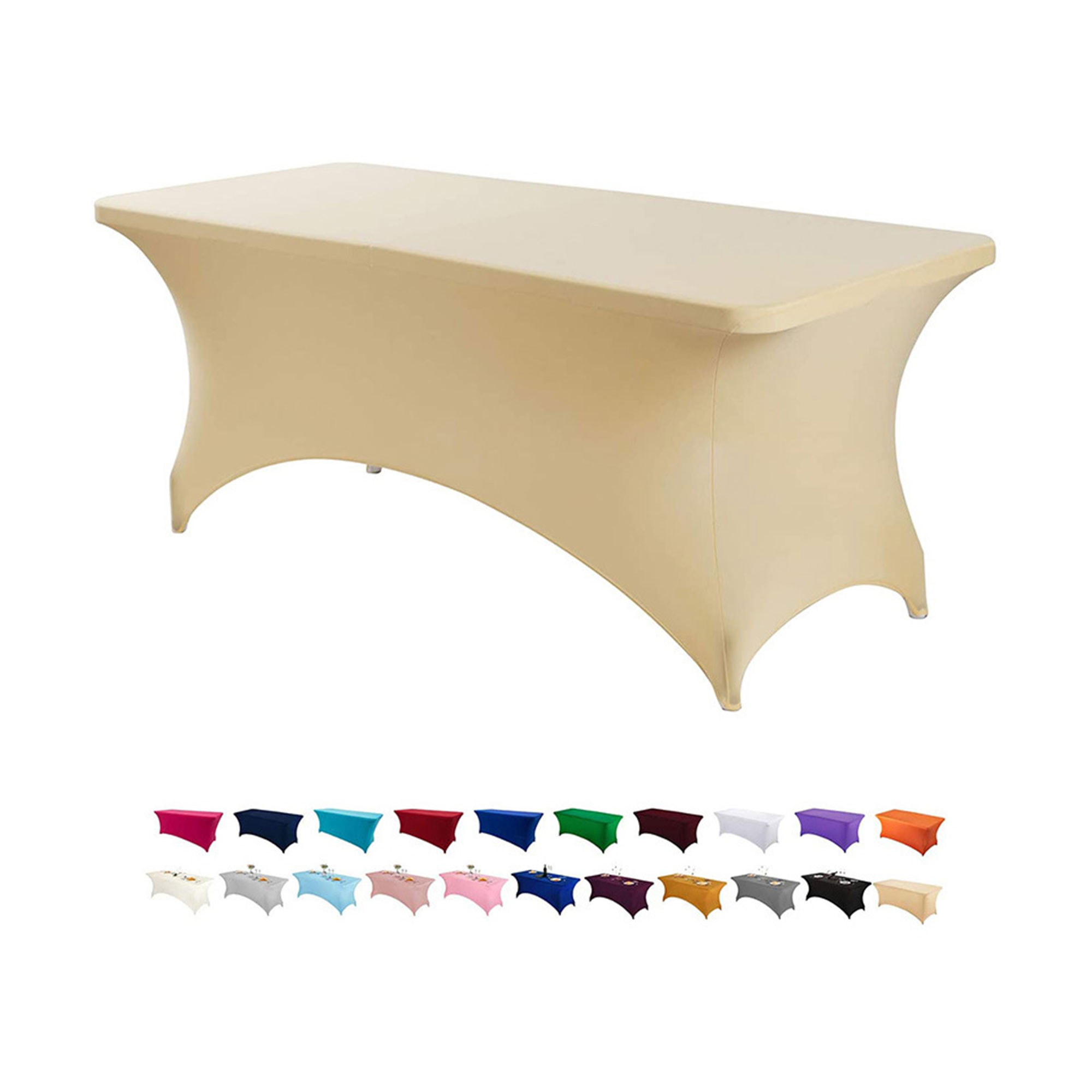 Waterproof Stretch Spandex Table Cover 12