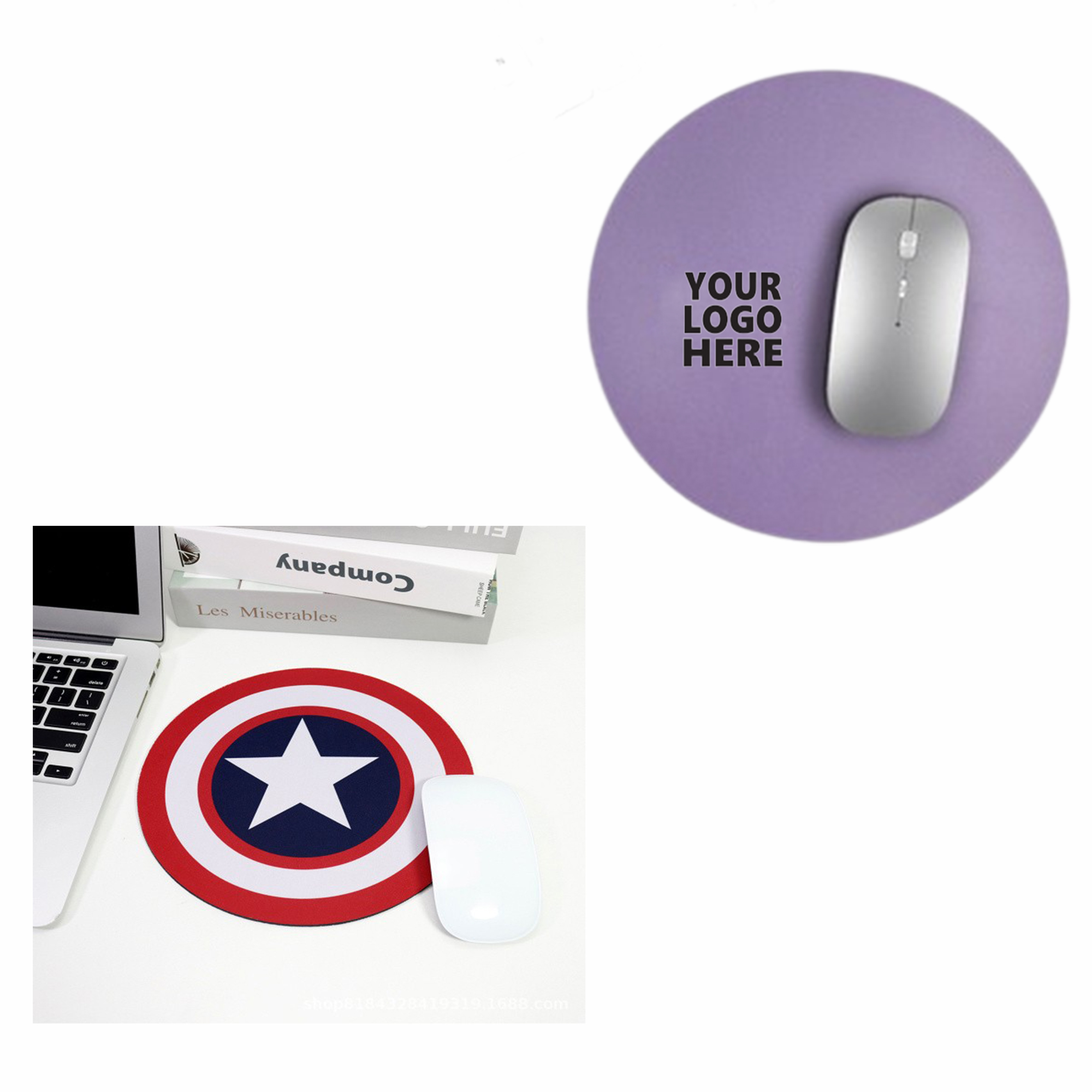 Round Mouse Pads MOQ 10pcs 2