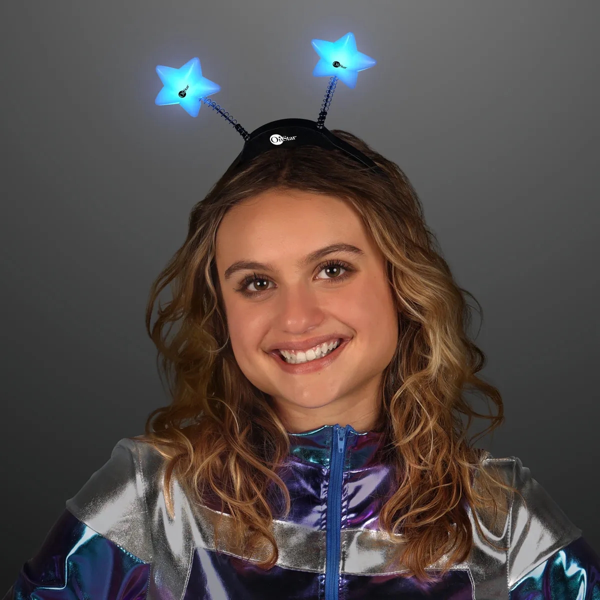 Blue star light-up head boppers 3