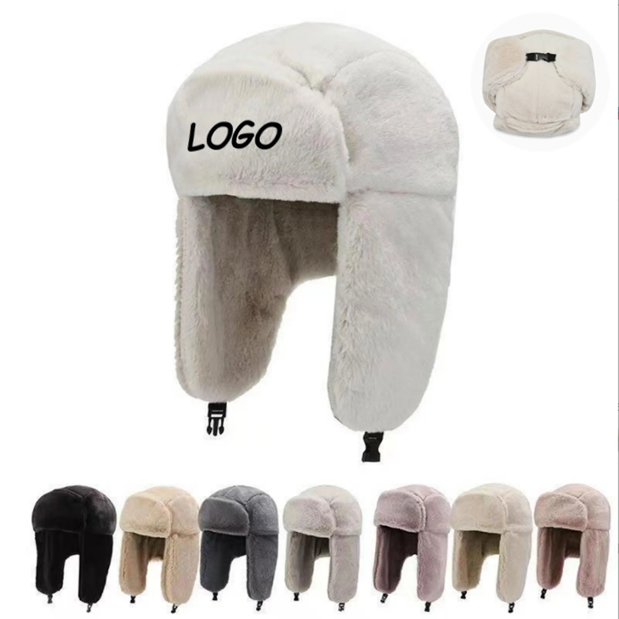 Thickened Winter Pullover Hat 2