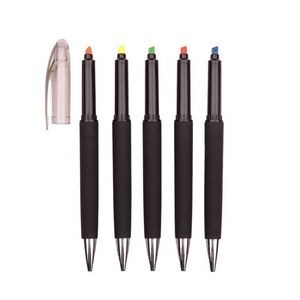 Ballpoint Pen With Color Highlighter 10