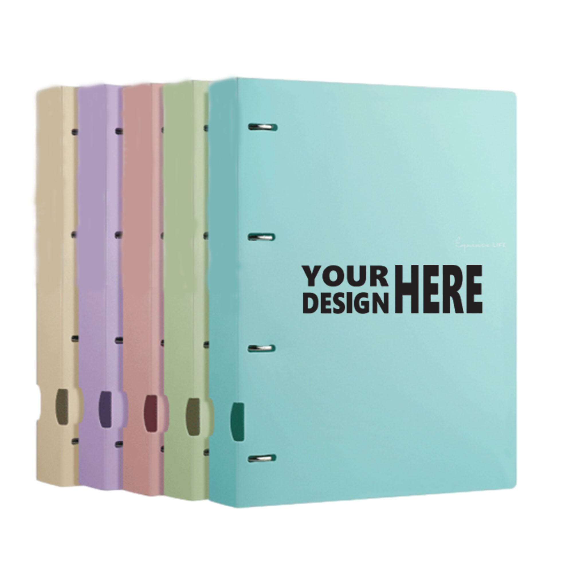 Colorful A4 Loose Leaf Folder 2