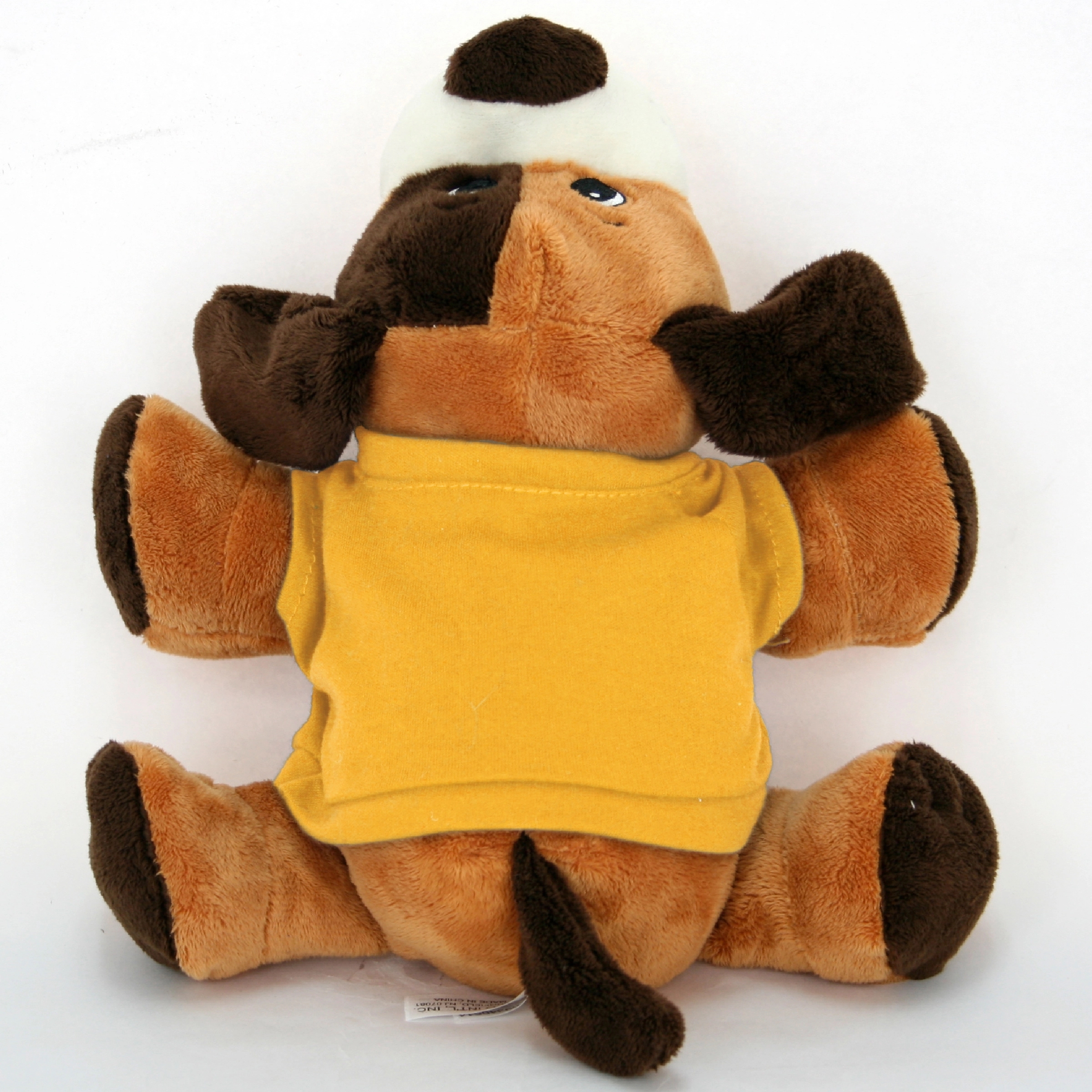 9" Laying Down Dog - Brown 5