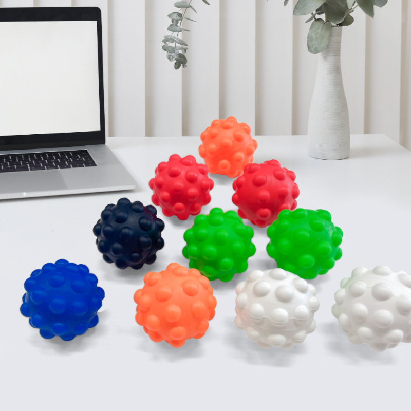 Push Pop Stress Reliever Bounce Ball 5