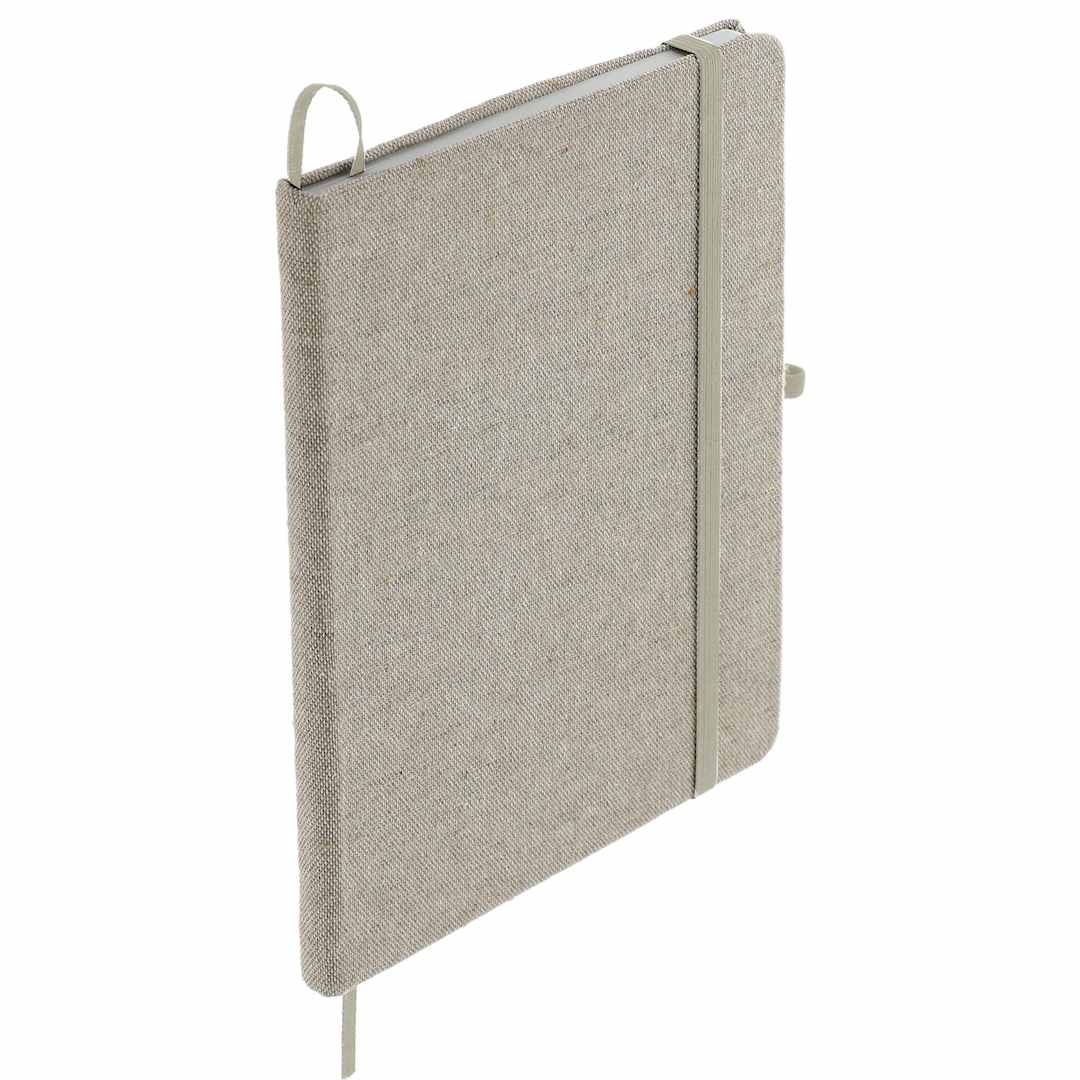 FSC® Mix 5" x 7" Recycled Cotton Bound Notebook 40