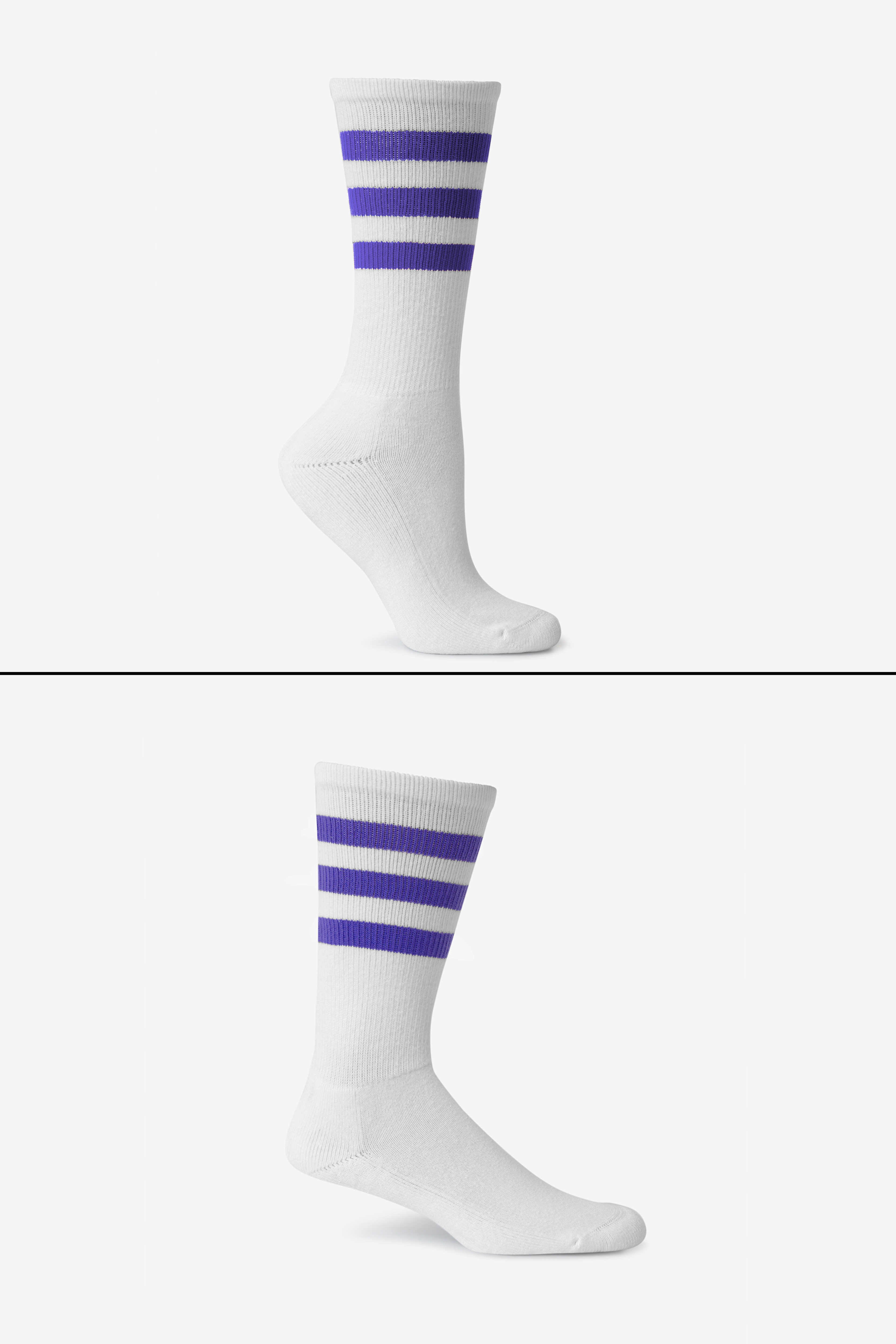 3 STRIPE CALF HIGH SOCK 4