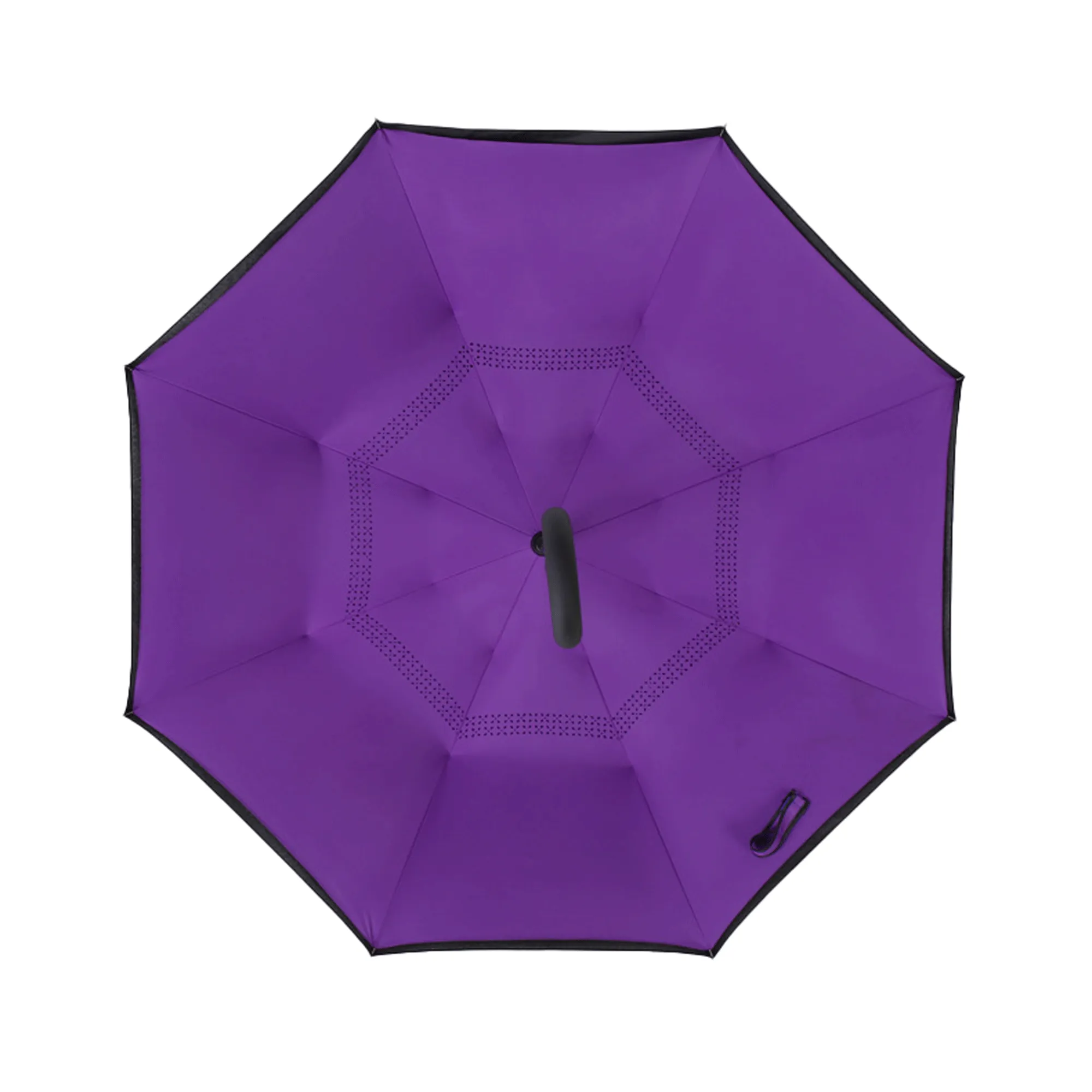 MOQ 50PCS C-Shaped Handle Inverted Umbrella 3