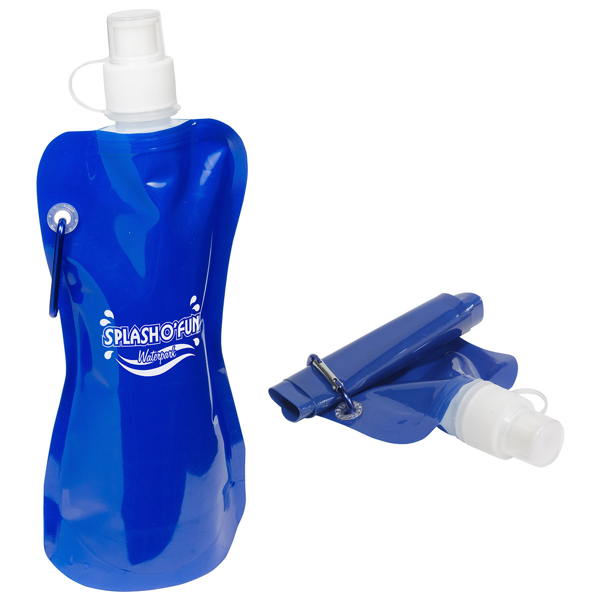 Flex Foldable 16 oz Water Bottle with Carabiner 46