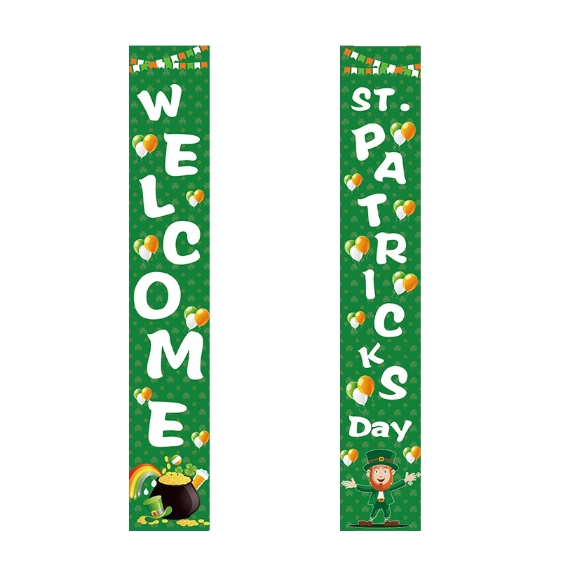 Happy St Patricks Day and Lucky Banner Decor for Home 6